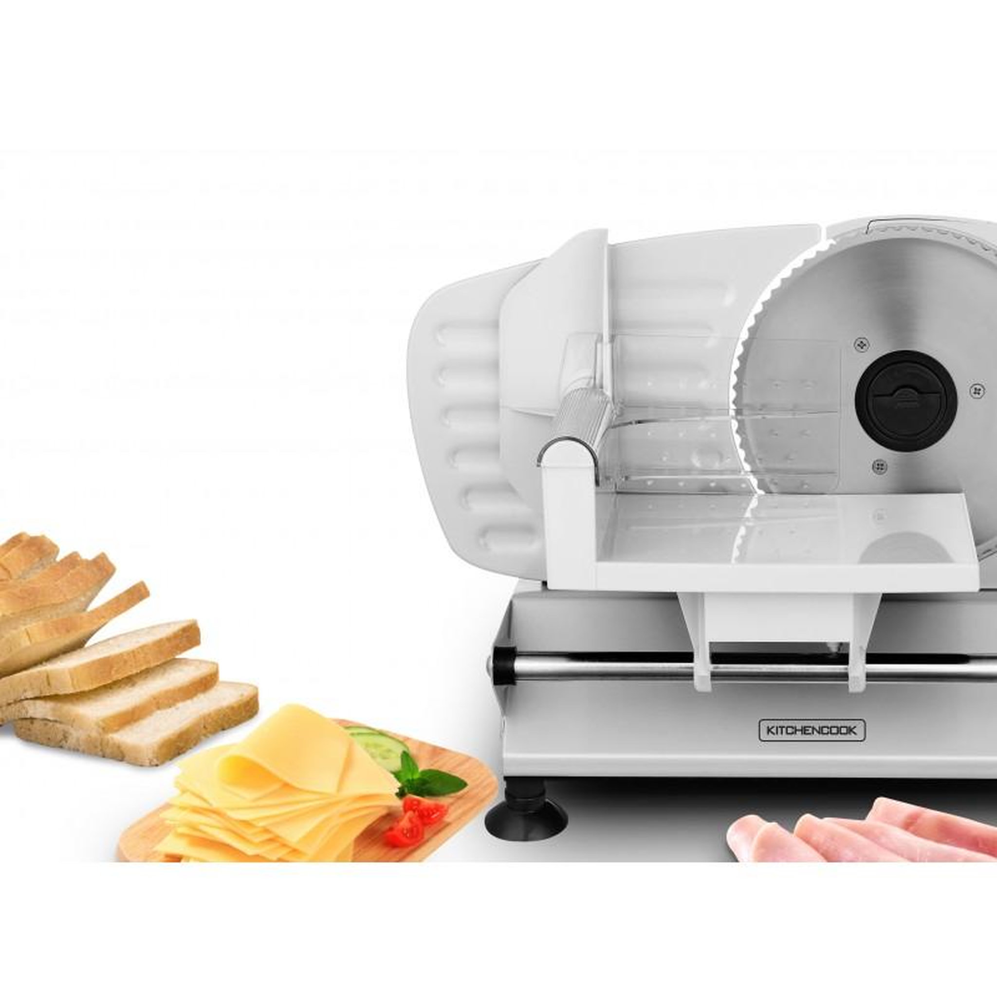 Voir la diapositive 3 : KITCHENCOOK Kitchencook - slice_i - trancheuse électrique - 150 w - lame inox 17 cm
