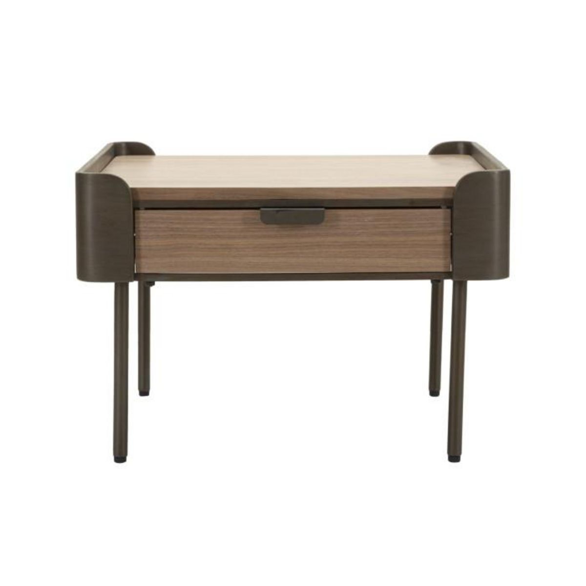 Paris Prix Table Basse 2 Tiroirs en Bois  Toronto  60cm Naturel