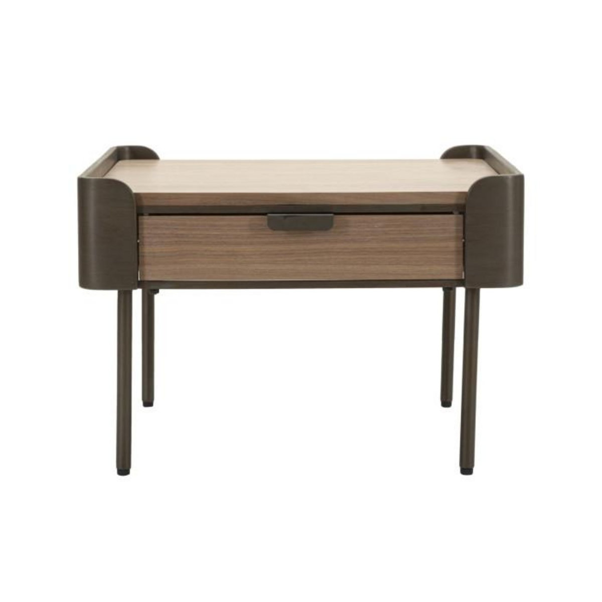 Paris Prix Table Basse 2 Tiroirs en Bois  Toronto  60cm Naturel