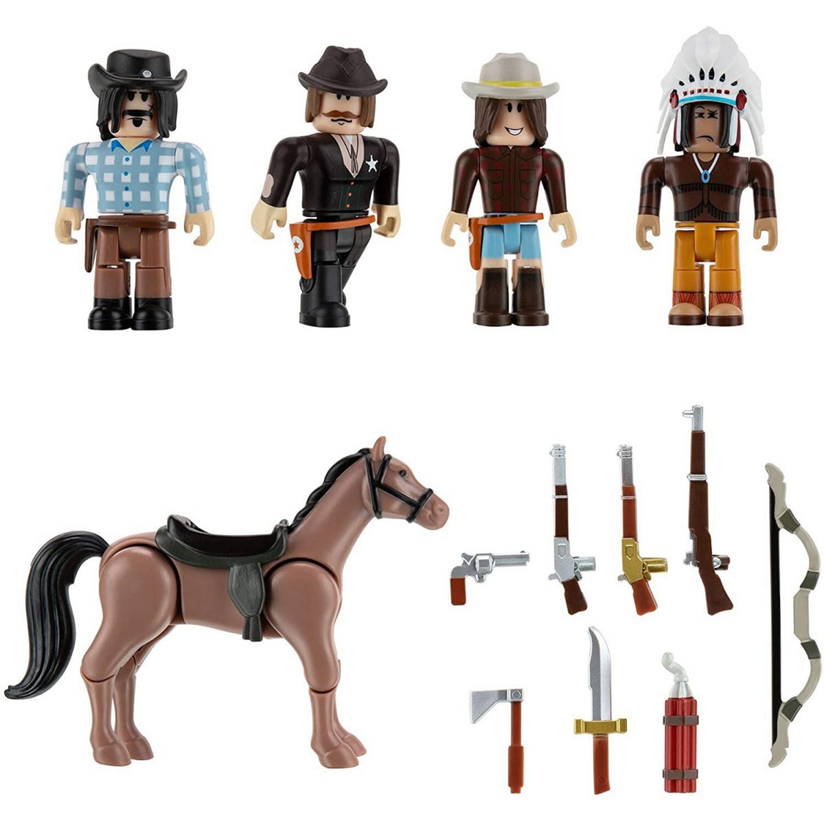 Roblox - Pack de  6 figurines The Wild West S.9