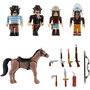 Voir la diapositive 3 : Roblox - Pack de  6 figurines The Wild West S.9