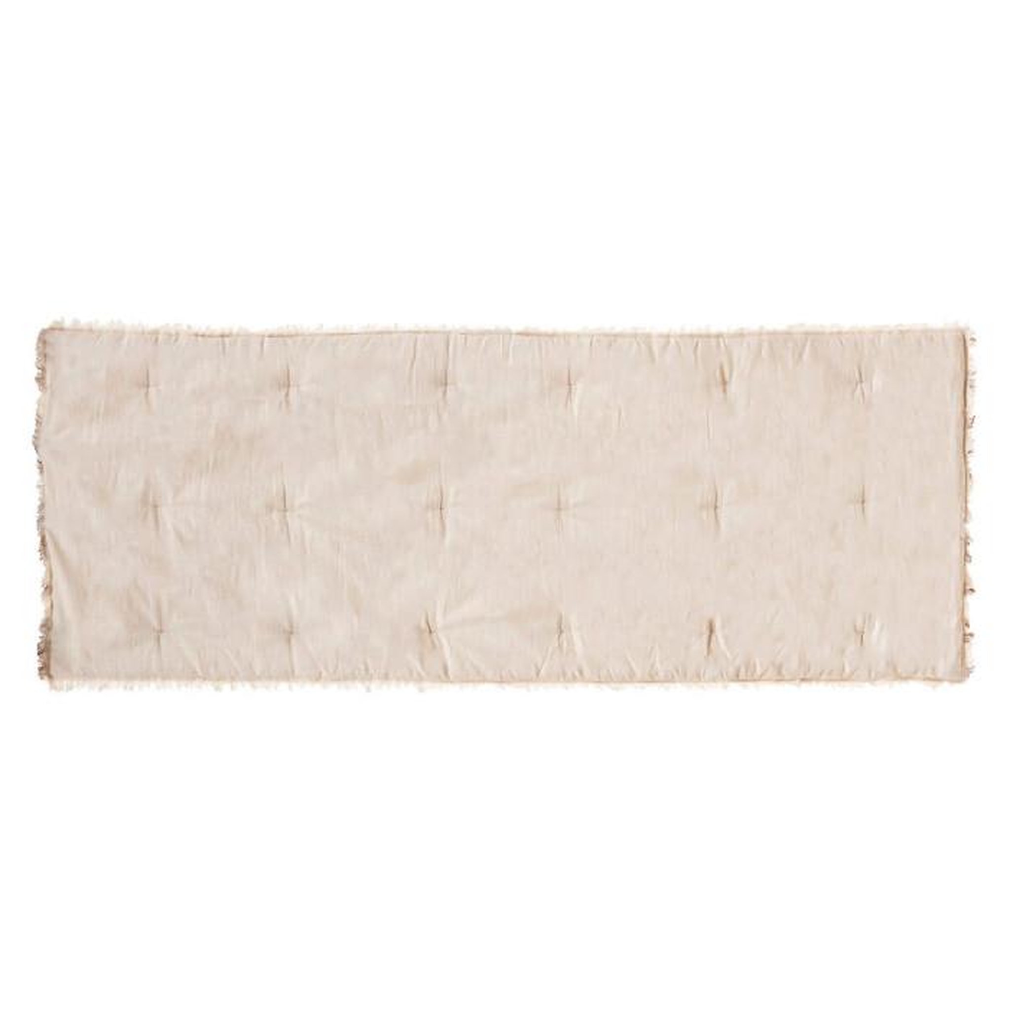 ATMOSPHERA Matelas de Sol Déco  Rivi  60x180cm Ivoire