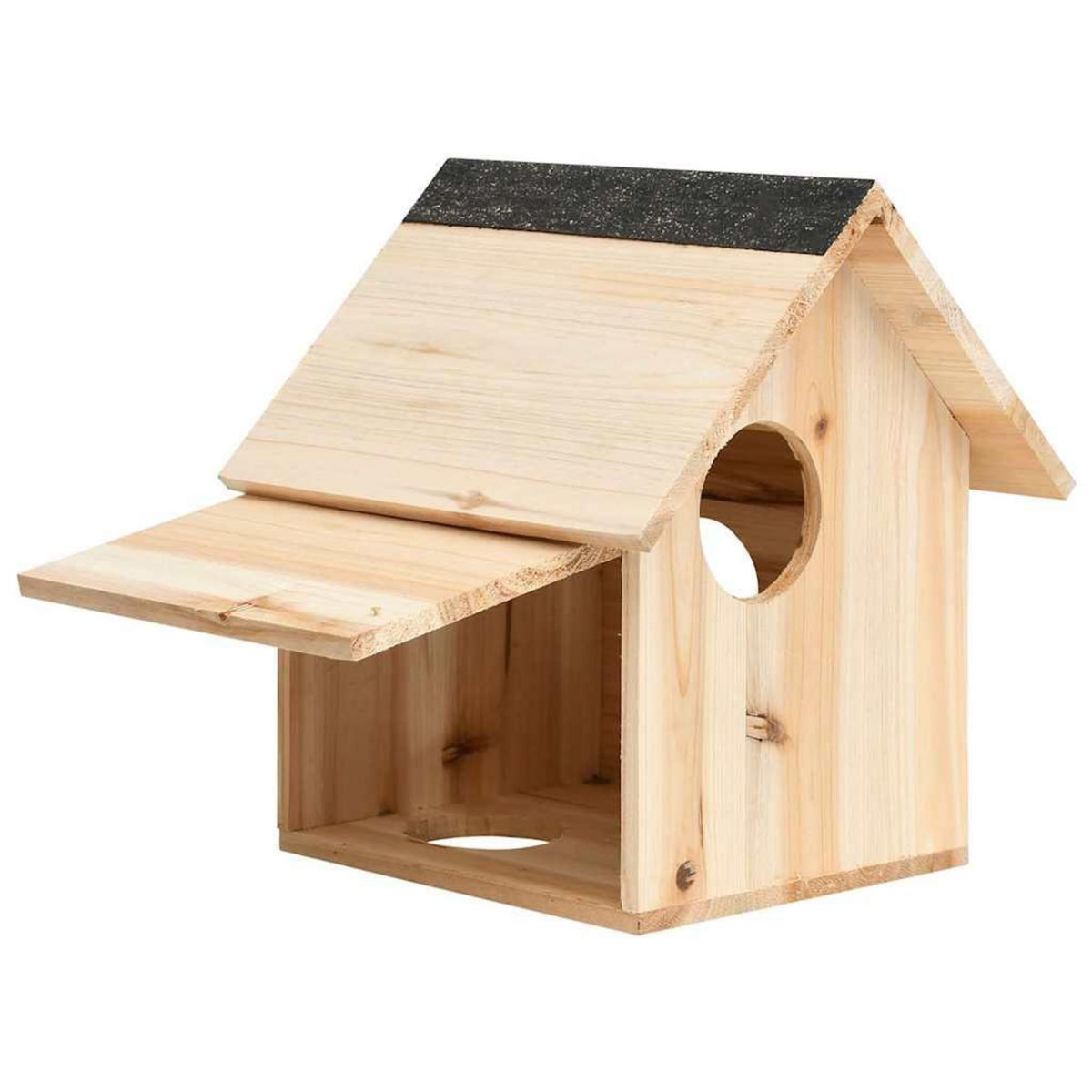 VIDAXL Maison pour ecureuils Bois de sapin massif 26x25x29 cm