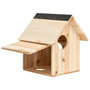 Voir la diapositive 1 : VIDAXL Maison pour ecureuils Bois de sapin massif 26x25x29 cm