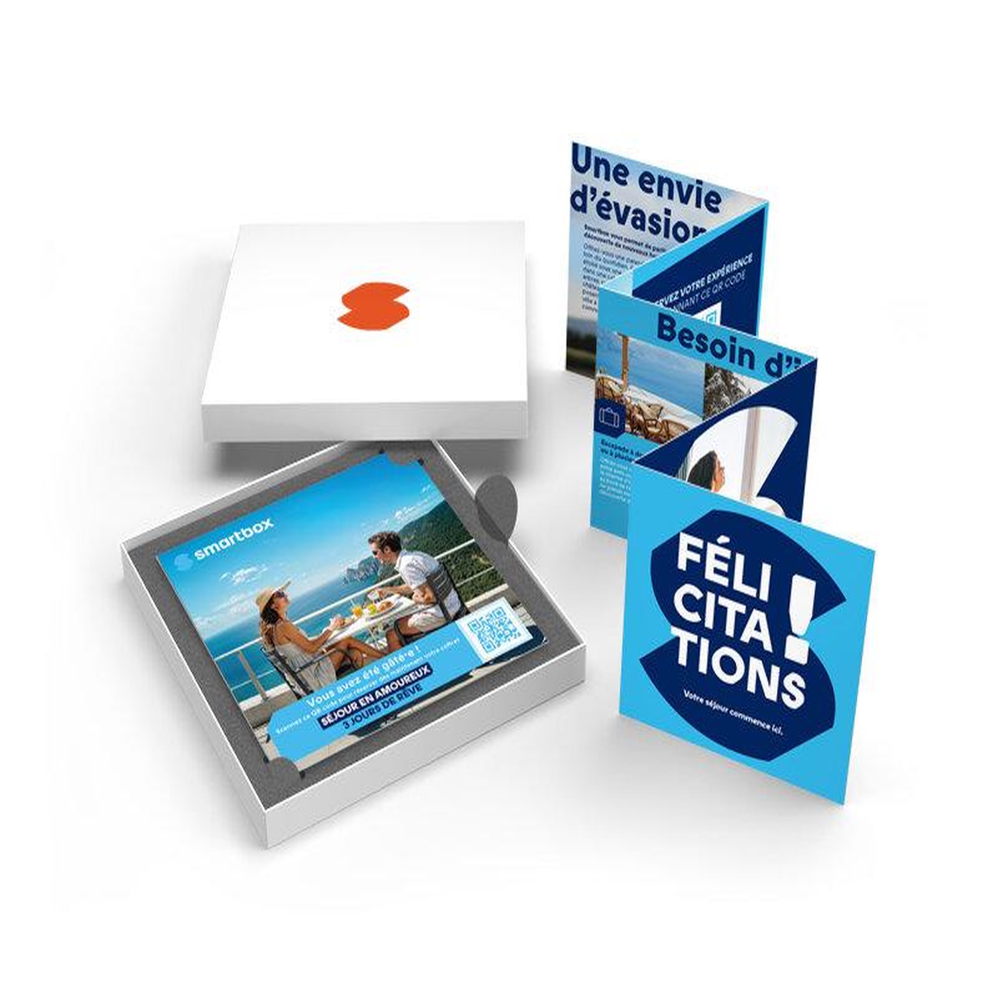 Voir la diapositive 2 : Smartbox Séjour en amoureux 3 jours pour rêver - Coffret Cadeau Séjour