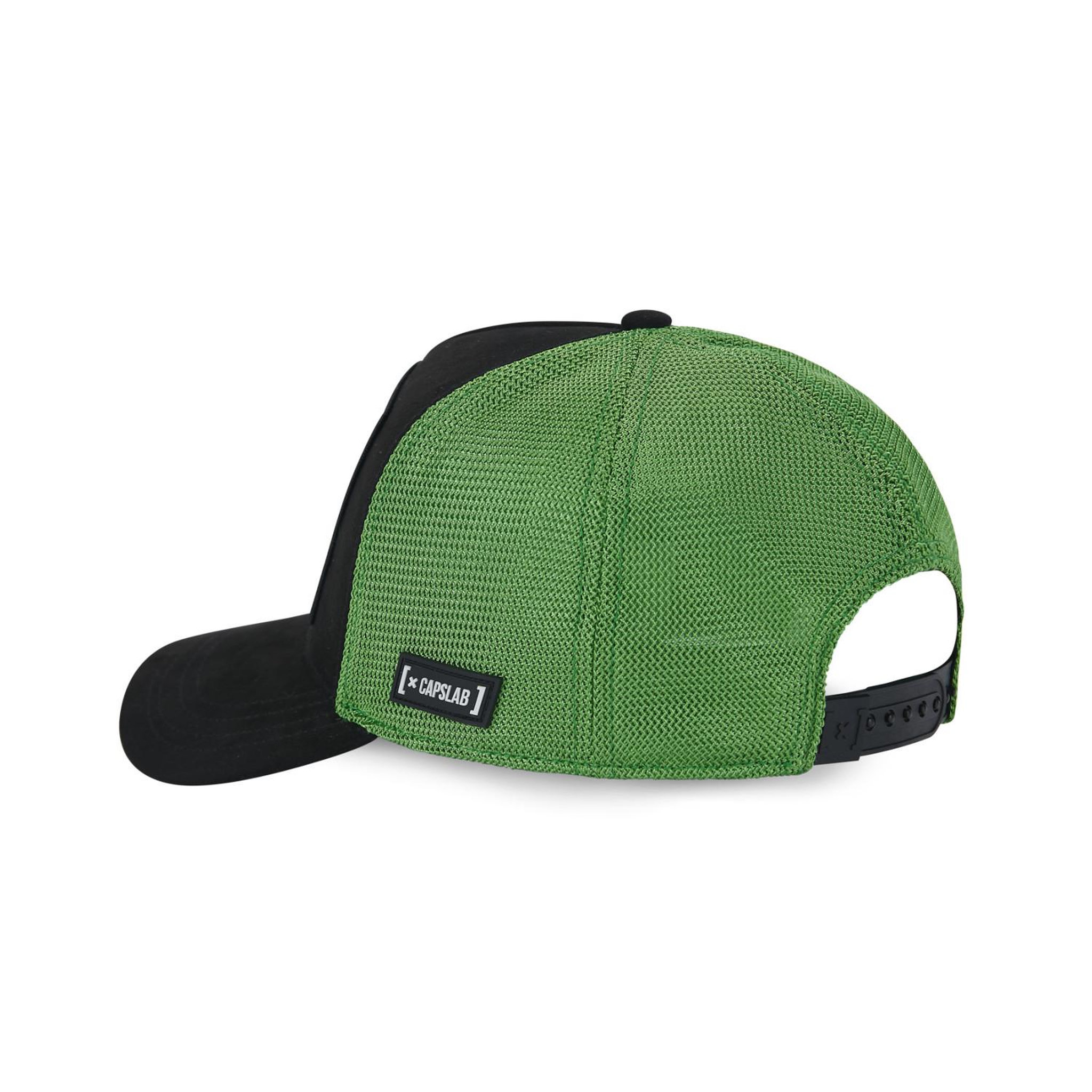 Voir la diapositive 4 : CAPSLAB Casquette trucker avec filet finitons premium rick et morty