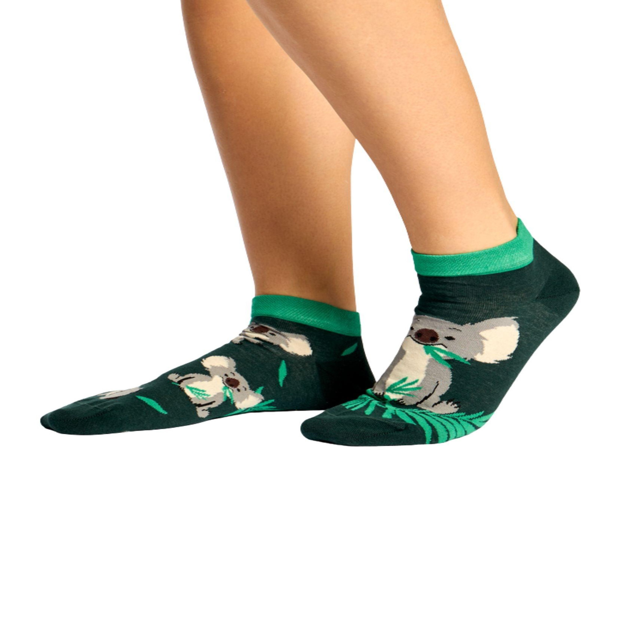 Voir la diapositive 3 : DEDOLES Socquettes koala & feuilles