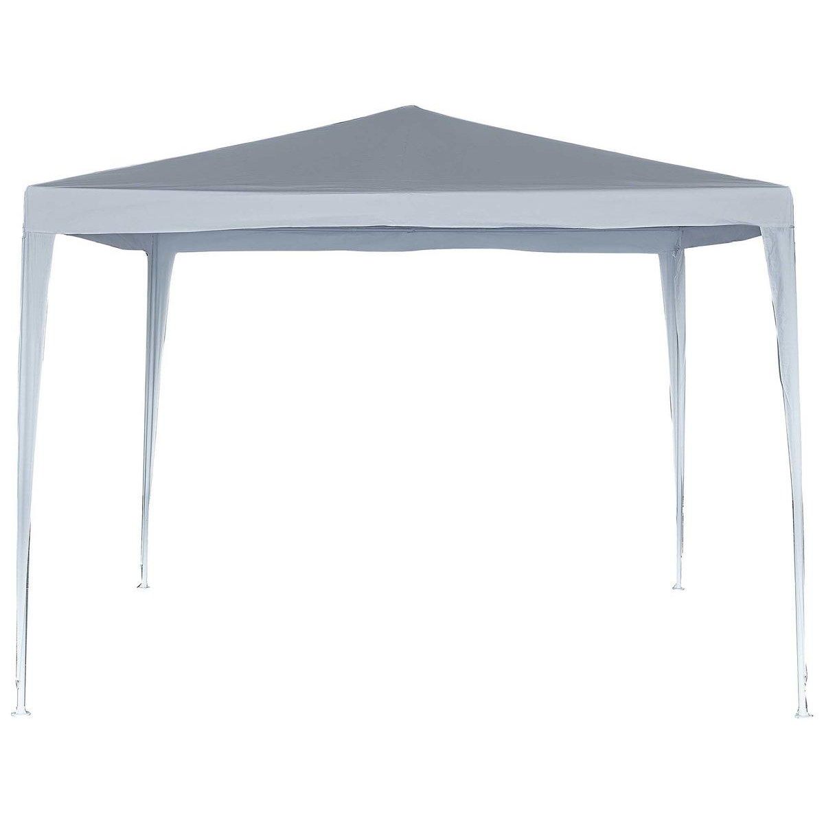 Habitat et Jardin Tonnelle de jardin  Natacha 3  - 9 m² - 3 x 3 m - Blanc