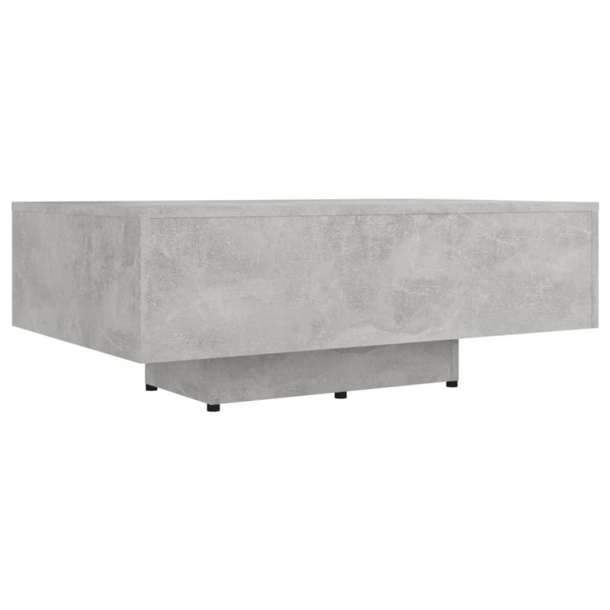 VIDAXL Table basse Gris beton 85x55x31 cm Bois d'ingenierie