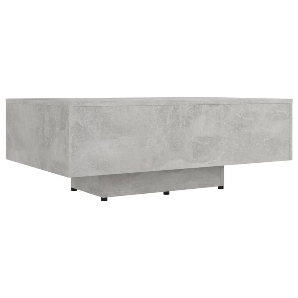 VIDAXL Table basse Gris beton 85x55x31 cm Bois d'ingenierie
