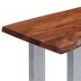 Voir la diapositive 4 : VIDAXL Table console 115x35x76 cm Bois d'acacia massif et fer