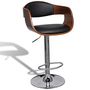 Voir la diapositive 5 : VIDAXL Tabourets de bar lot de 2 bois courbe et similicuir