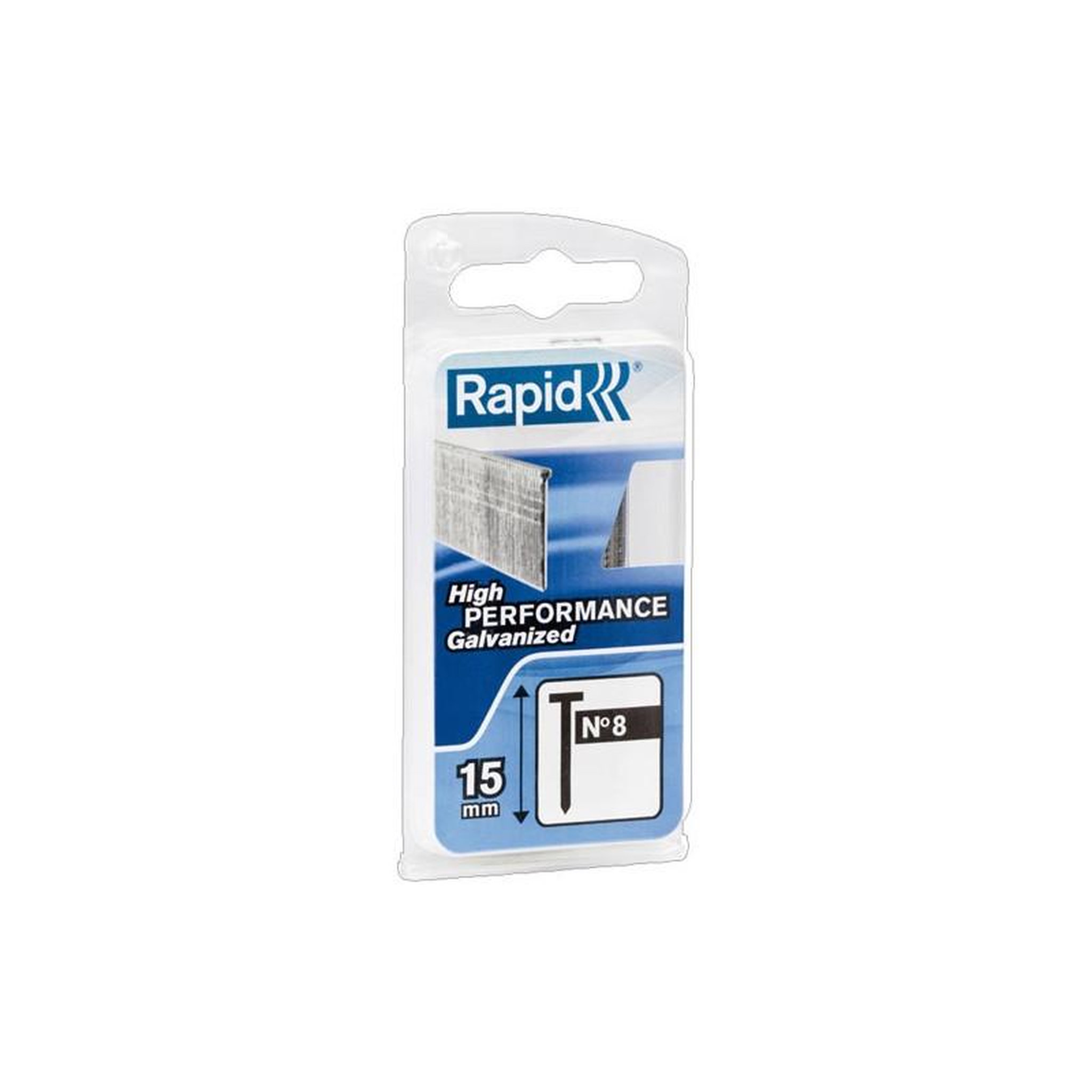 Rapid AGRAFE POINTE TYPE 8/15MM GALVA 1000BL RAPID - 40109533