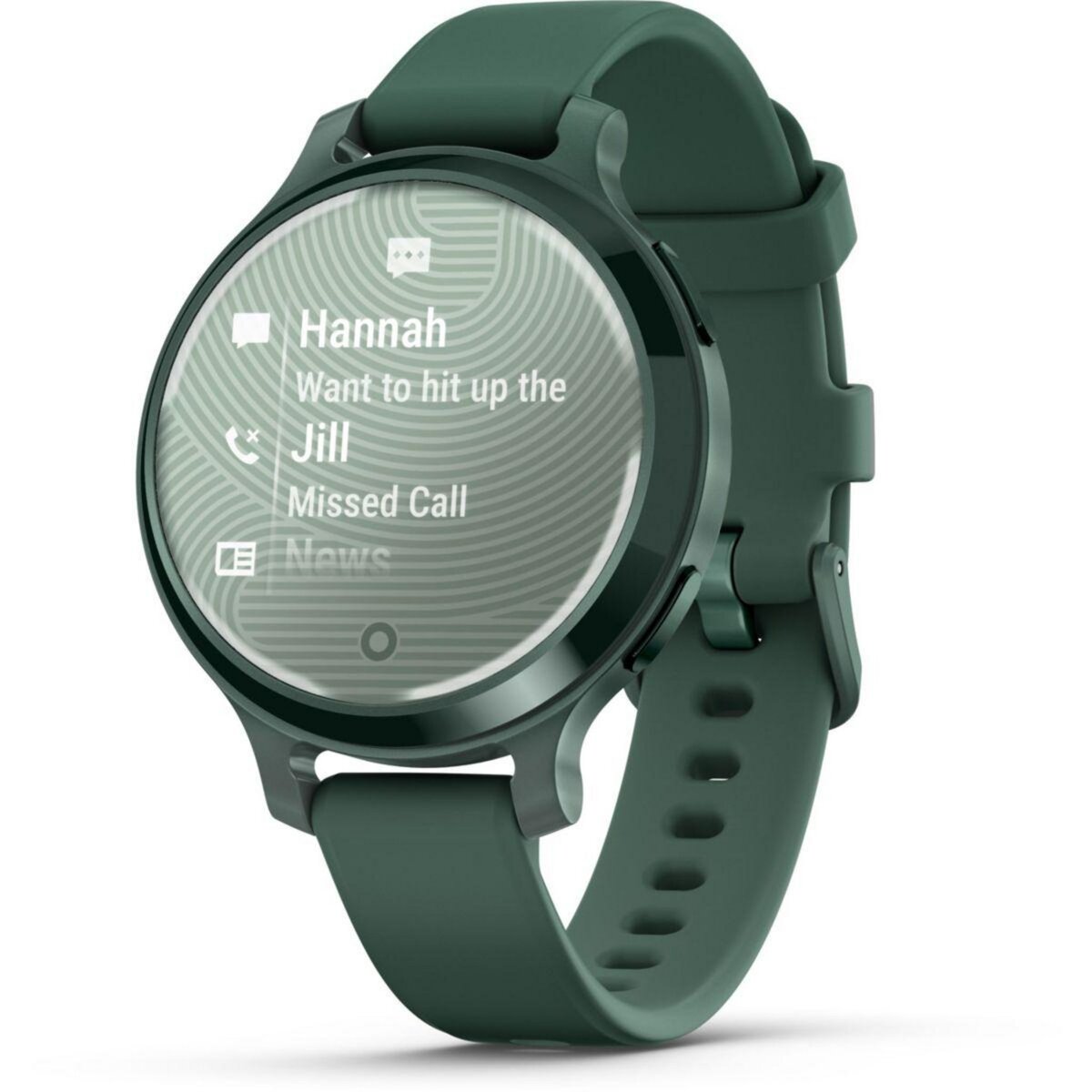 GARMIN Montre sport Lily 2 Active Jasper Green Silicone vert