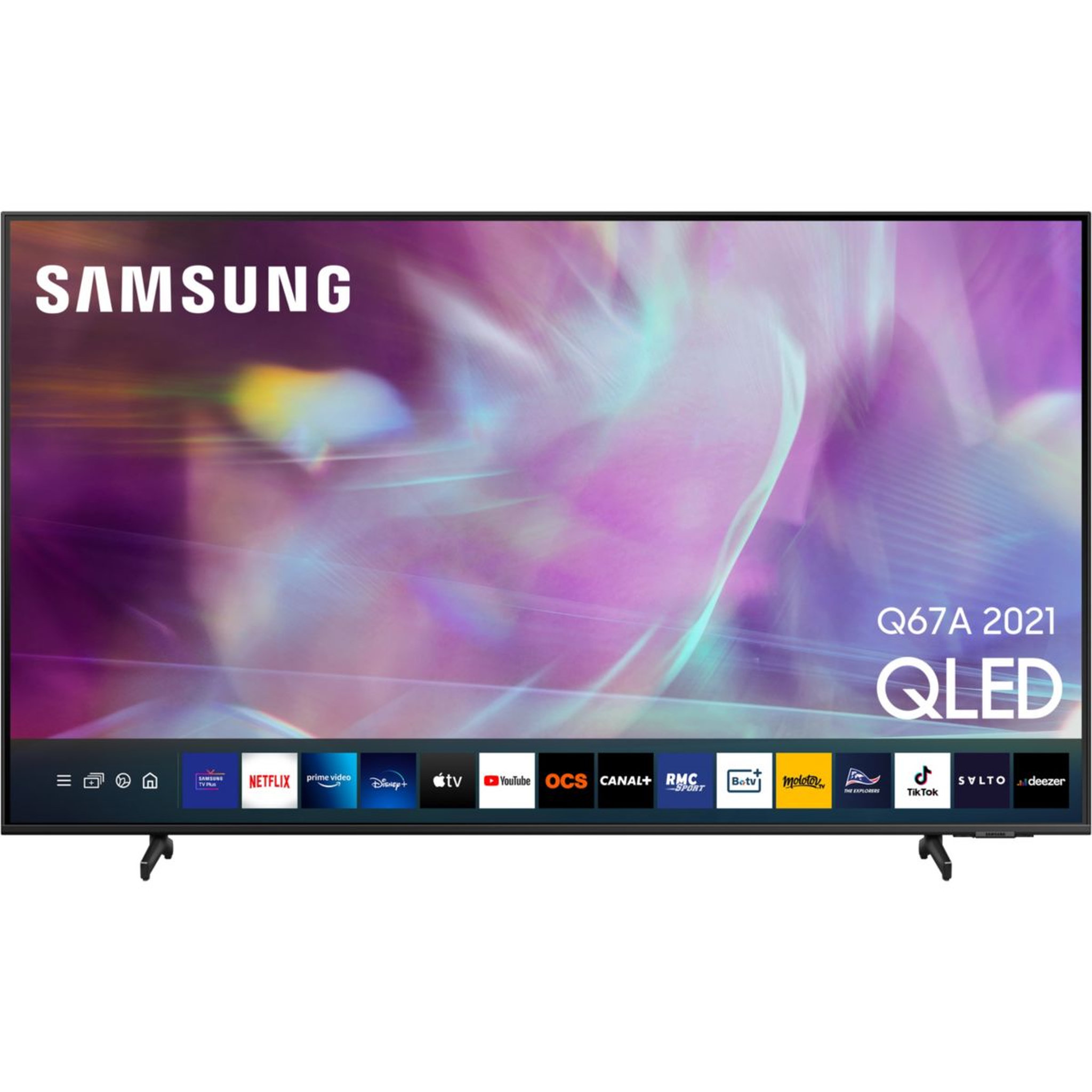 Voir la diapositive 1 : Samsung TV QLED QE65Q67A
