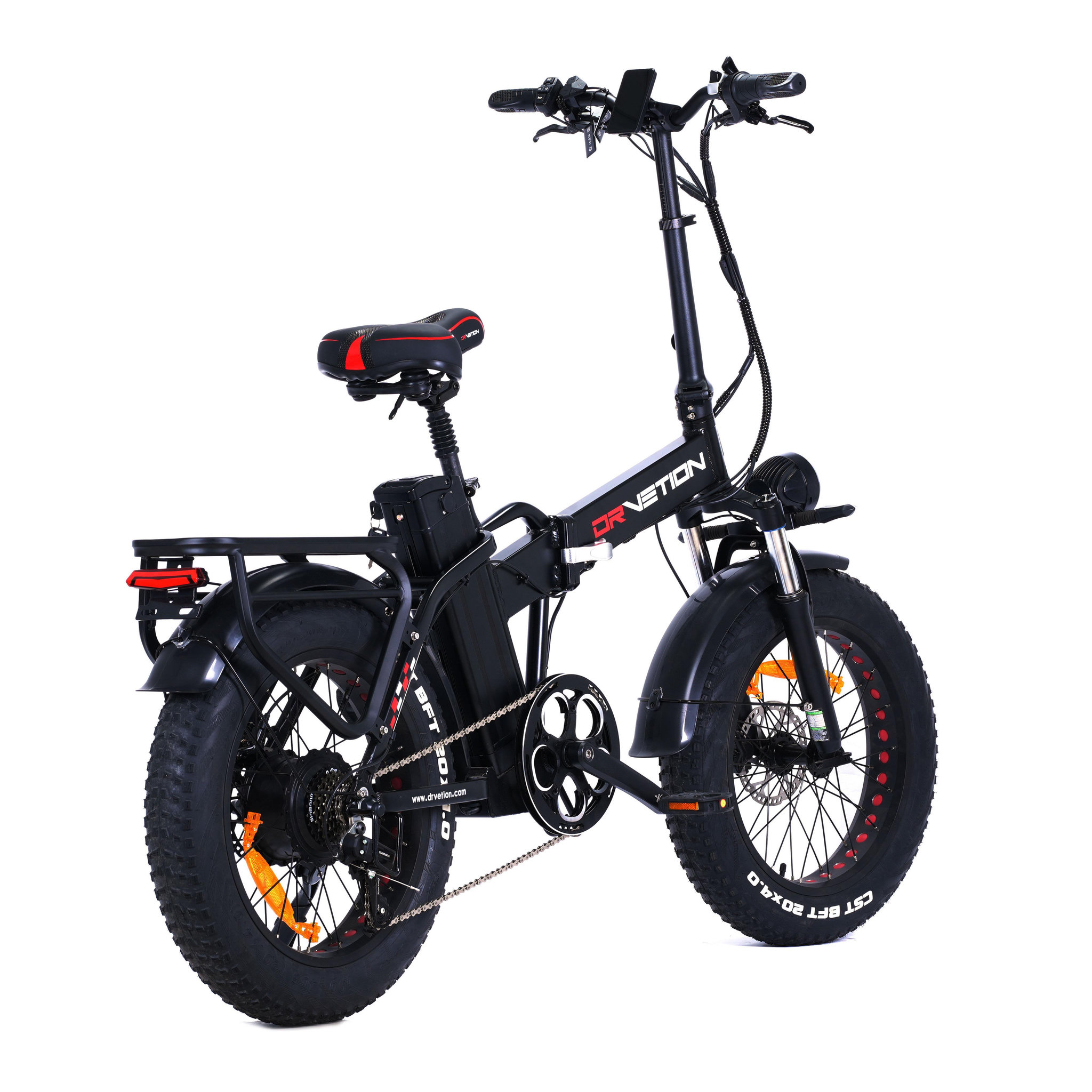 Voir la diapositive 4 : DRVETION Vélo électrique pliable drvetion at20 pro max, batterie samsung 48 v 20 ah, moteur 250 w