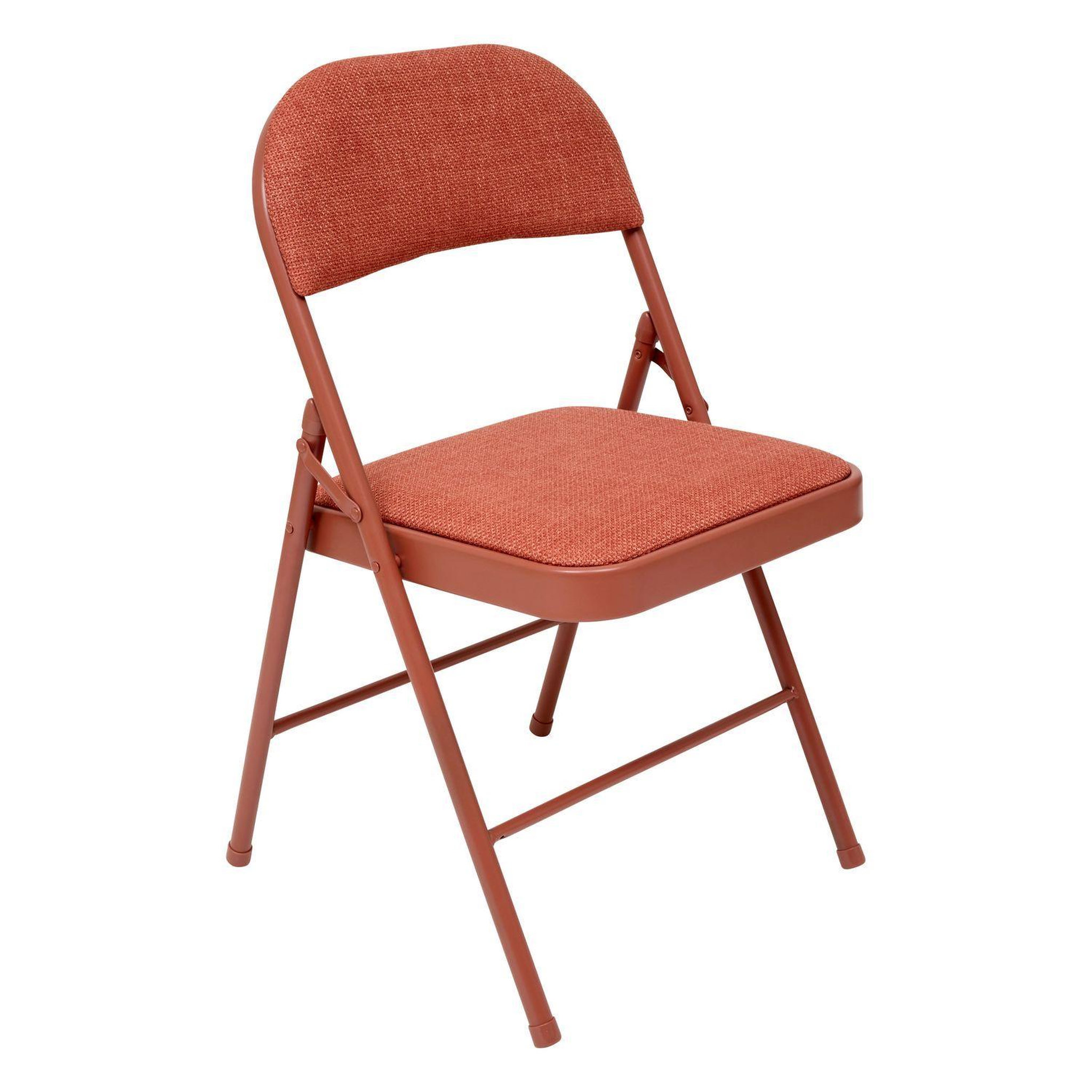 Voir la diapositive 3 : FIVE Lot de 4 chaises pliantes en tissu chiné FLEXY