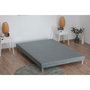 Voir la diapositive 6 : Ensemble matelas 792 Ressorts 7 zones Face hiver/été + sommier vert Céladon 160x200 cm HYGGE