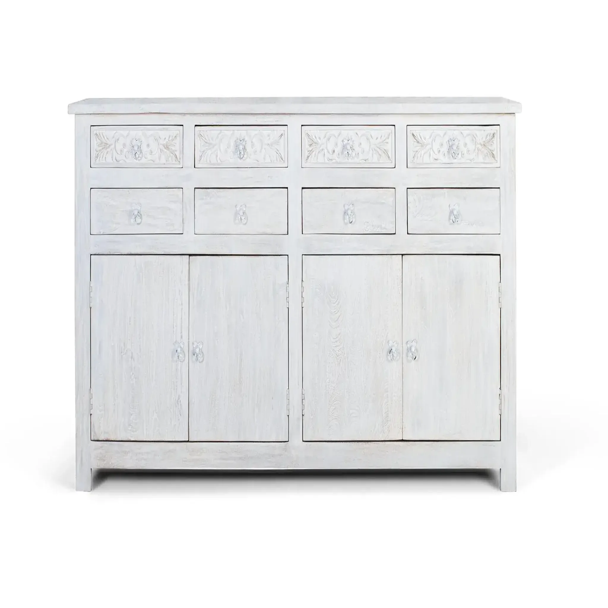 GINER Y COLOMER SL Buffet en bois de manguier 200cm style méditerranéen moderne