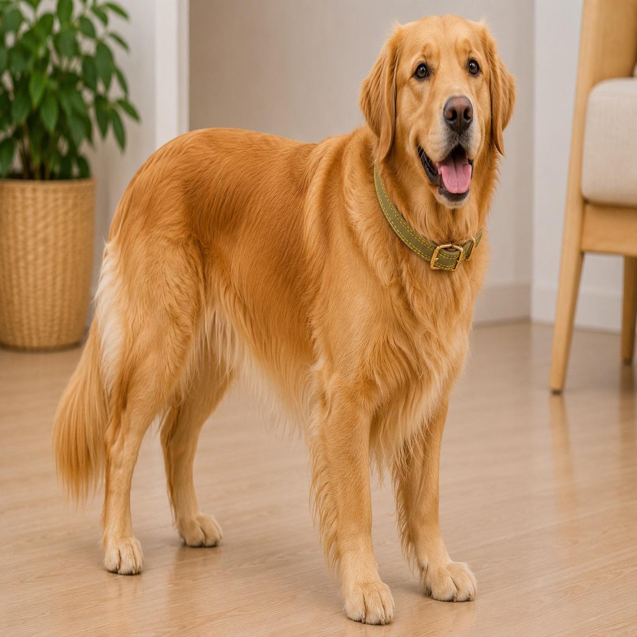 Voir la diapositive 2 : Eden Collier pour chien virginia en cuir
