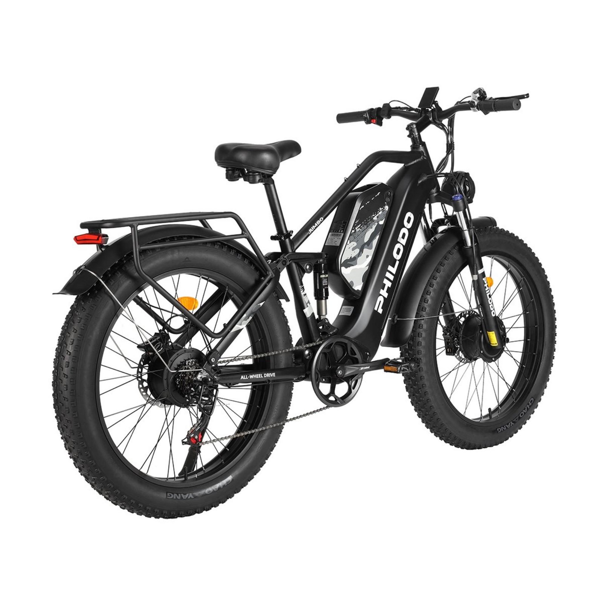 Voir la diapositive 3 : PHILODO Vélo électrique philodo jumbo à double batterie