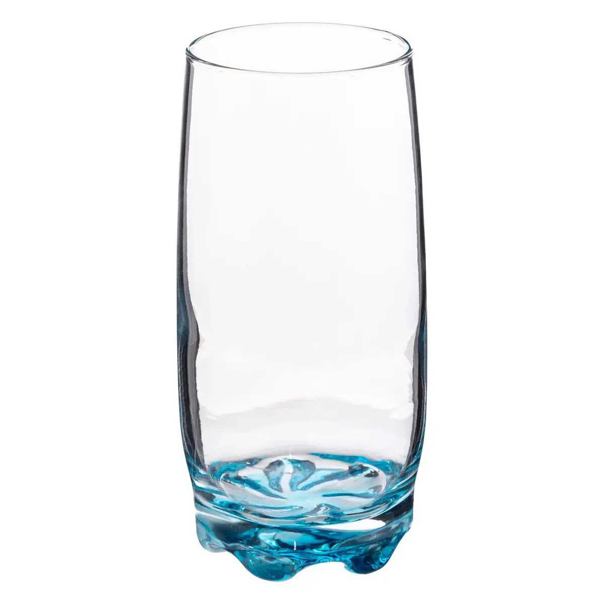 Voir la diapositive 6 : SECRET DE GOURMET Lot de 6 verres à eau  tineau  38cl multicolore