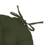 Voir la diapositive 2 : ATMOSPHERA Galette de Chaise Ronde  Leana  38cm Vert Kaki