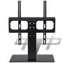 Voir la diapositive 5 : VIDAXL Support TV sur pied pour écran 26 42 pouces Max VESA 400x400 mm