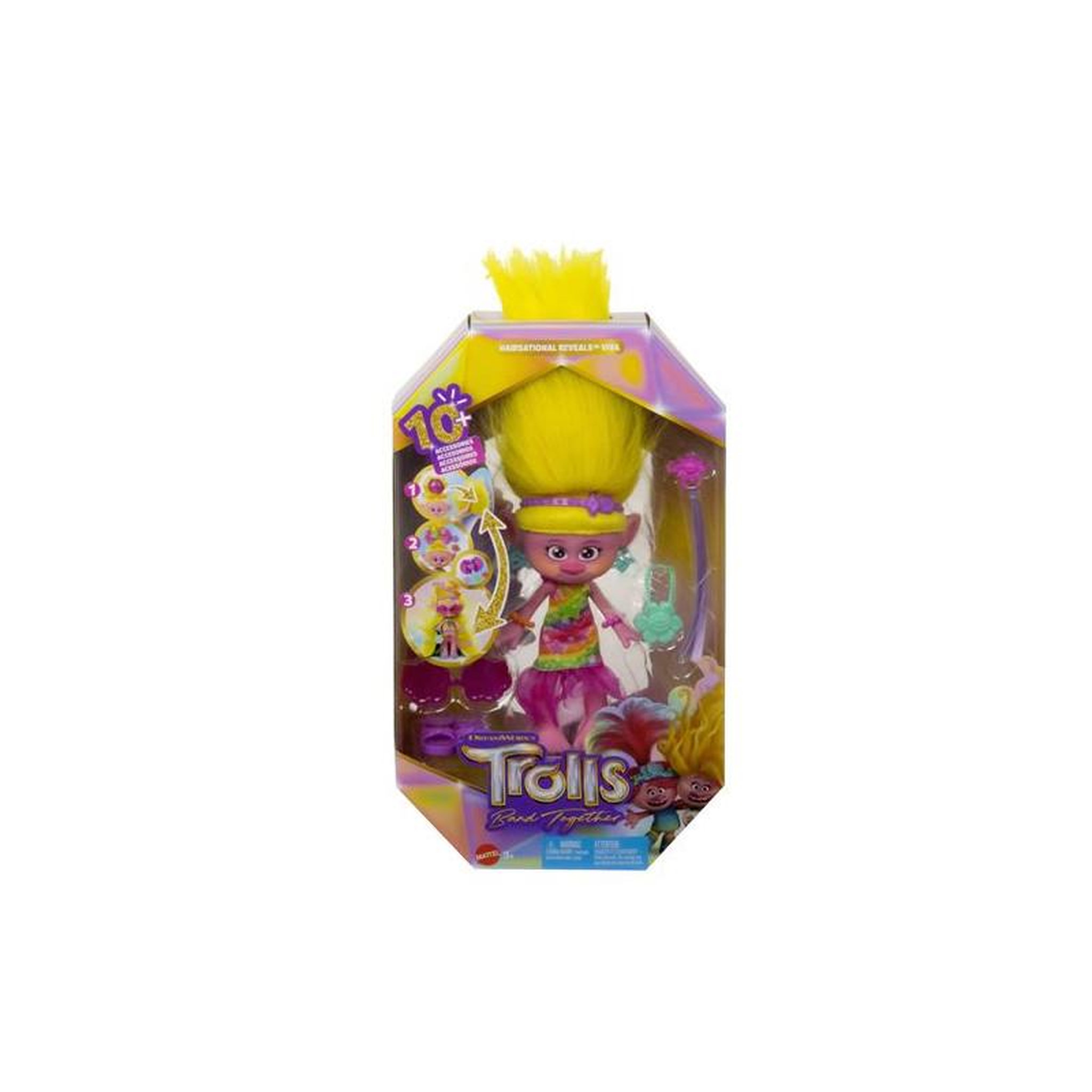 MATTEL Poupée Mattel Viva Surprises 2 en 1