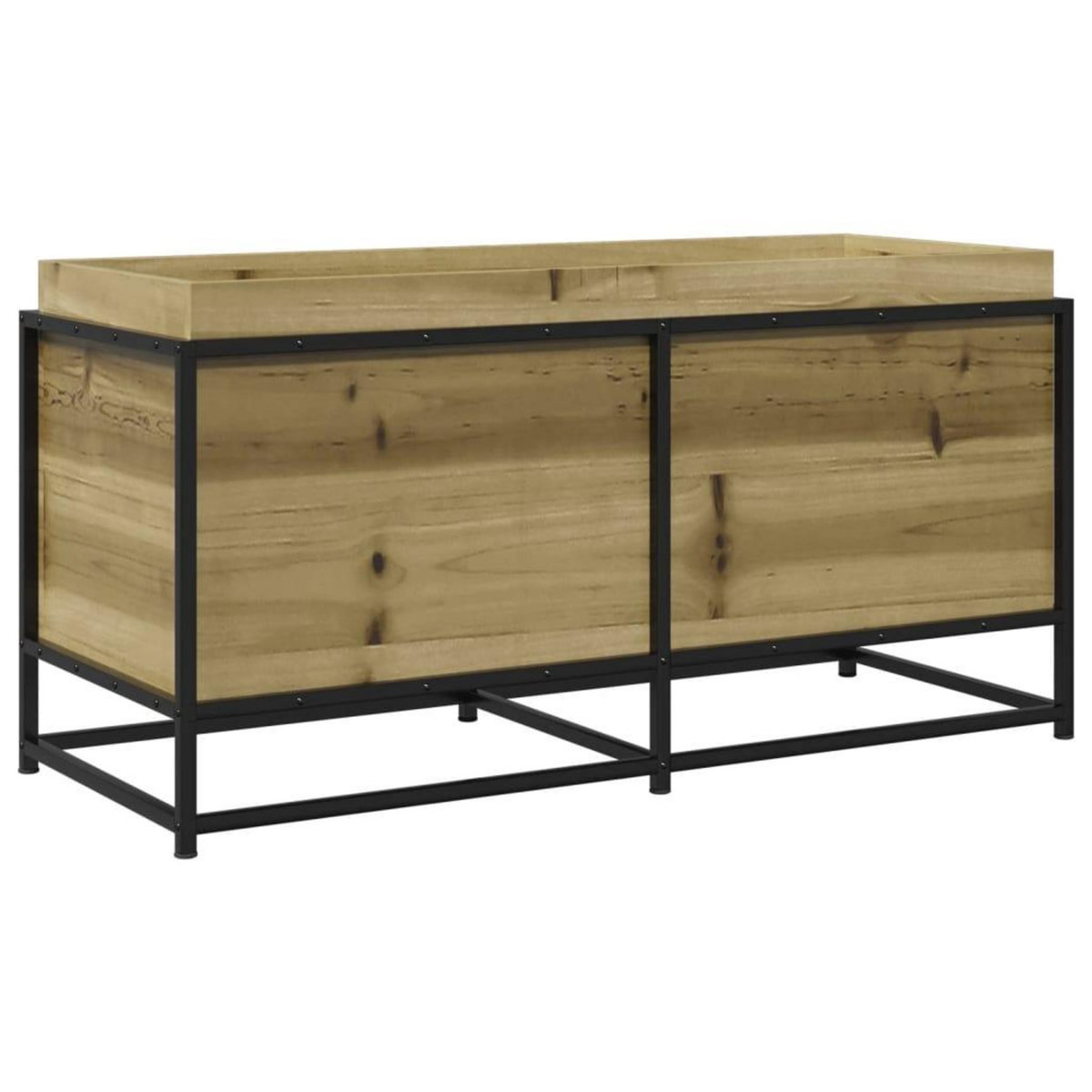 VIDAXL Jardiniere 100x40x50 cm bois de pin impregne
