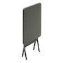 Voir la diapositive 3 : HESPERIDE Table d'appoint carrée pliante Greensboro Café - 40 x 40 cm - Hespéride