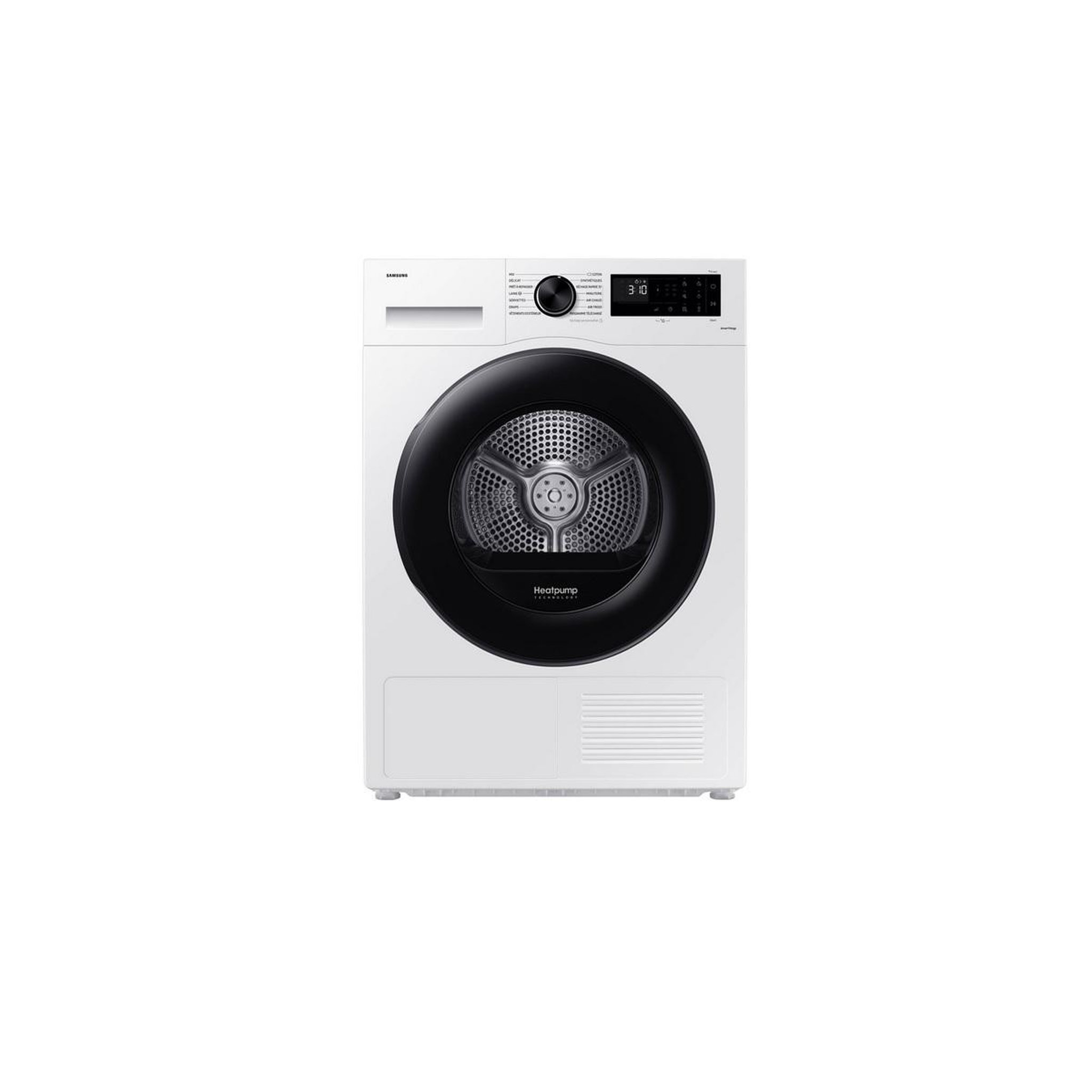 Voir la diapositive 1 : Samsung Sèche-linge pompe à chaleur 60cm 8kg blanc - DV80CGC0B0AE