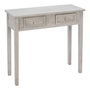 Voir la diapositive 1 : ATMOSPHERA Console 2 Tiroirs  Charme  80cm Naturel