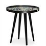 Voir la diapositive 2 : Paris Prix Table d'Appoint à Rebord 3 Covers  Kid  45cm Noir