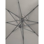 Voir la diapositive 4 : Habitat et Jardin Parasol jardin déporté Alu  Sun 4  - Rectangle - 3 x 4 m + Housse de protection - Gris