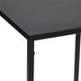 Voir la diapositive 4 : ATMOSPHERA Lot de 2 Tables à Café Design  Gota  74cm Noir