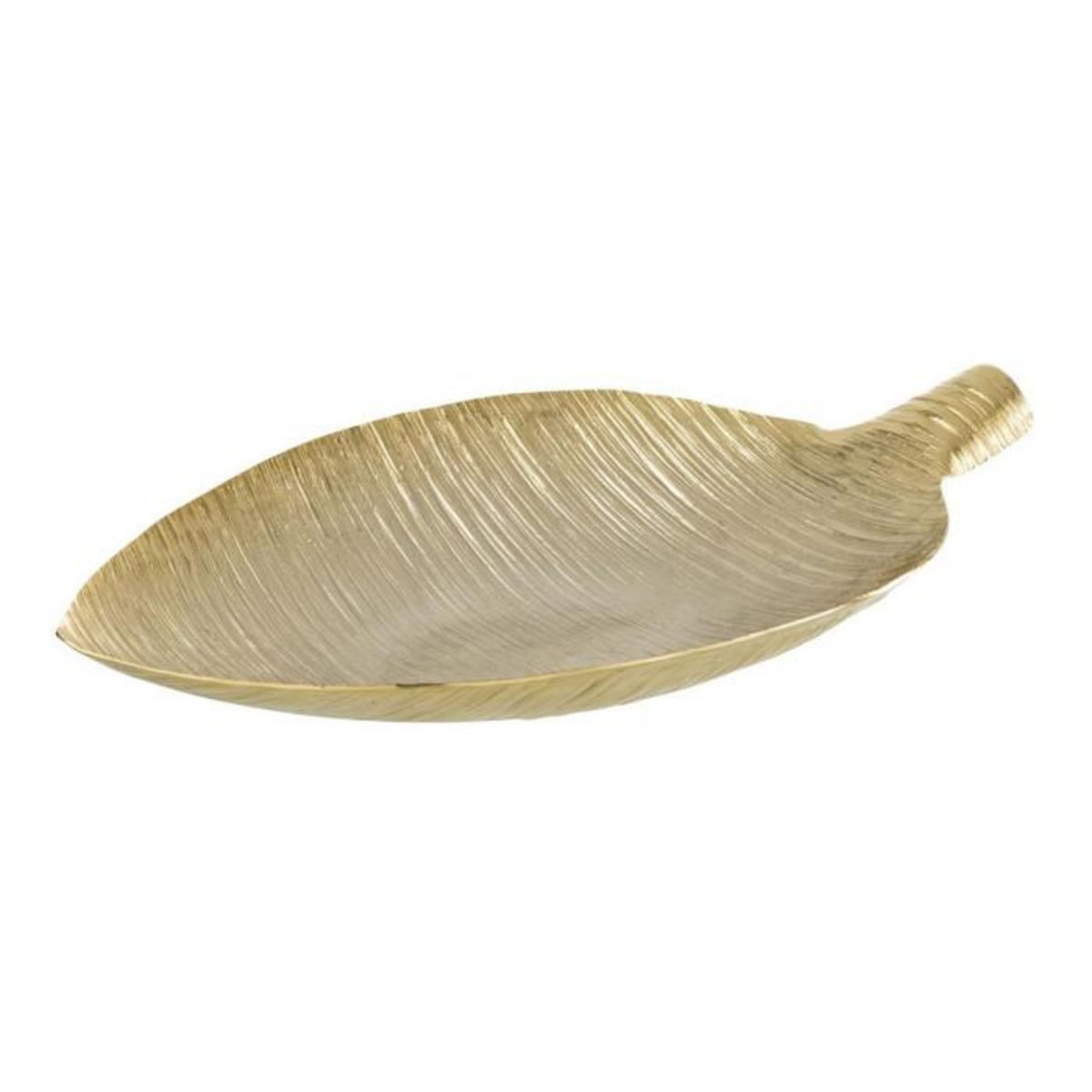 Paris Prix Coupelle Déco Design  Feuille  46cm Or