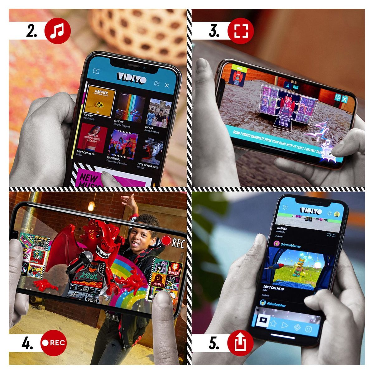 LEGO VIDIYO 43109 - Metal Dragon BeatBox Music Video Maker dès 7 ans