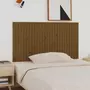 VIDAXL Tete de lit murale Marron miel 166x3x90 cm Bois massif de pin