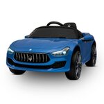 JT2D Maserati Ghibli Voiture Electrique Enfant (2 x 25W) 108 x 56 x 44 cm - Marche av/ar, Phares, Musique et Télécommande parentale. Coloris disponibles : Rouge