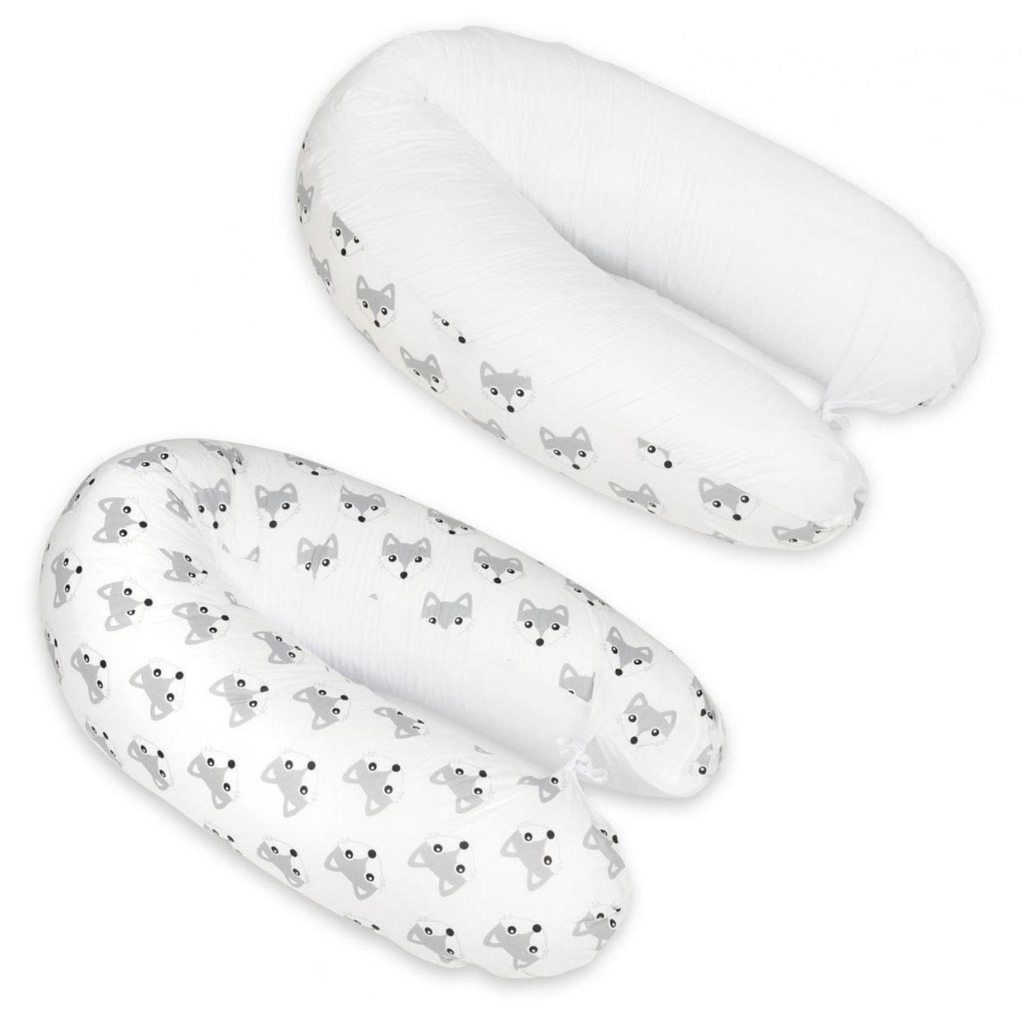 VELINDA Coussin maternité pre/post natal usages multiples Renards – blanc