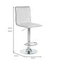 Voir la diapositive 4 : IDIMEX Lot de 2 tabourets de bar ROCA