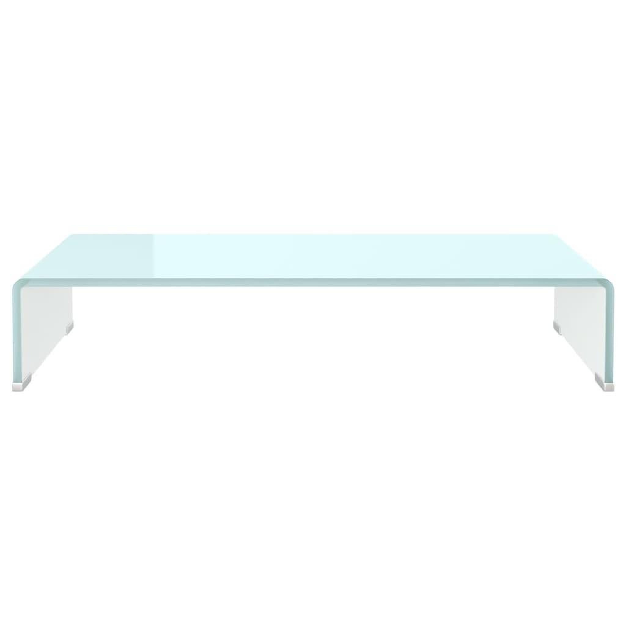 Voir la diapositive 3 : VIDAXL Meuble TV/Support pour moniteur 70x30x13 cm verre vert