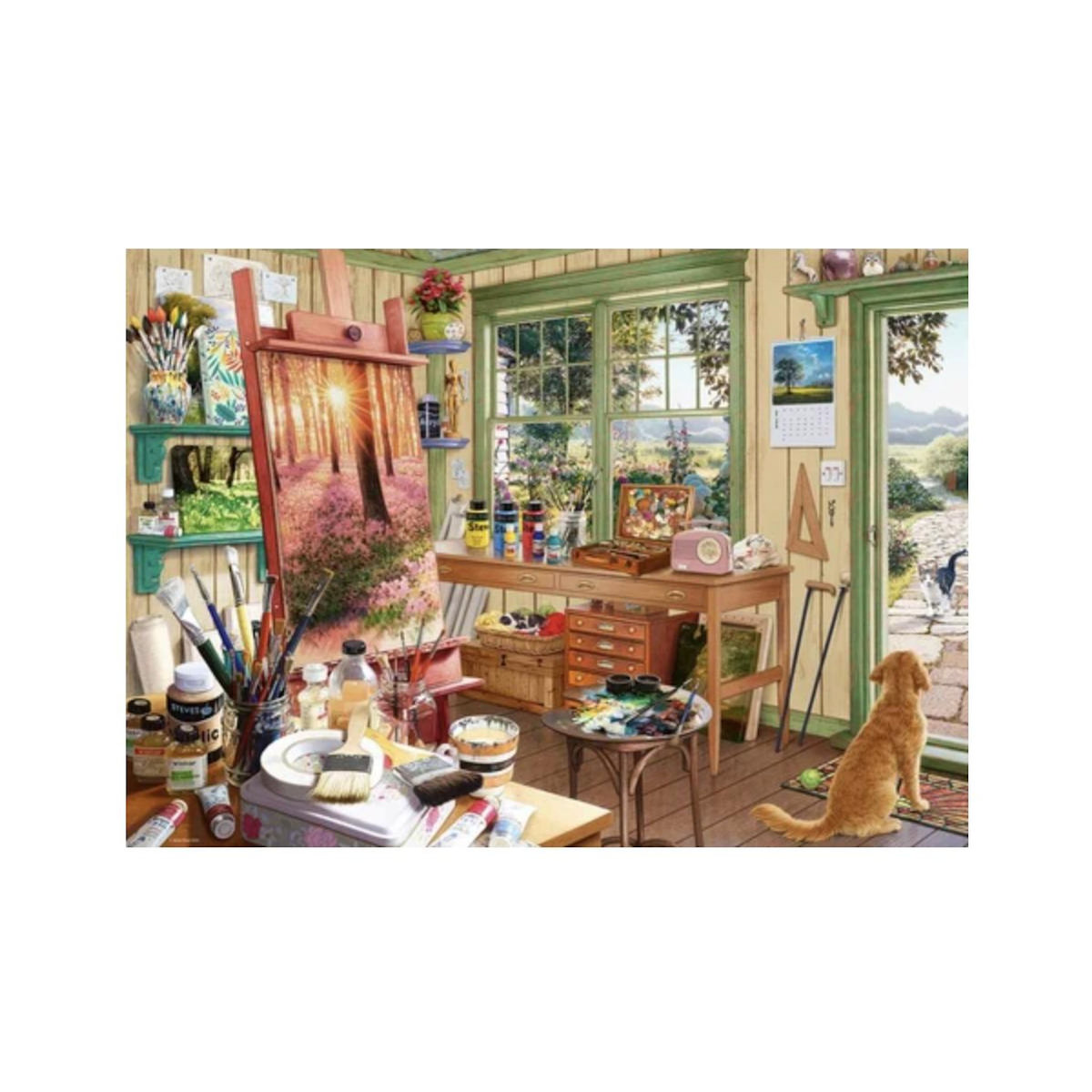 RAVENSBURGER Puzzle 1000 pieces - Le Cabanon d'artiste