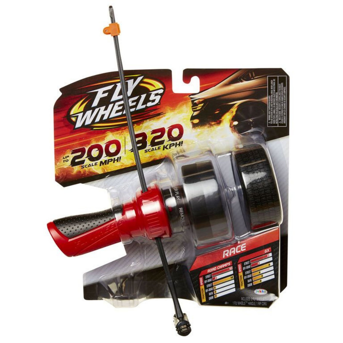 JAKKS PACIFIC Fly Wheels roues ultra-rapides et lanceur