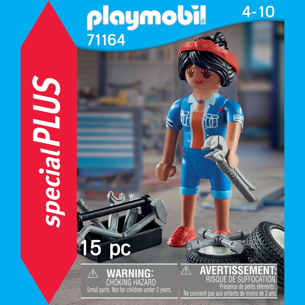 PLAYMOBIL 71164 Mécanicienne 