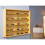 Voir la diapositive 2 : Vitrine pour miniatures  coloris hêtre ULLI