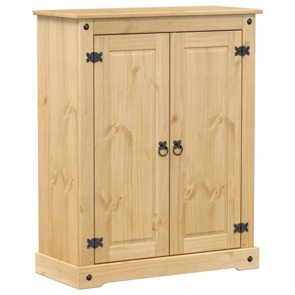 VIDAXL Armoire a chaussures  86x38,5x108 cm bois de pin massif