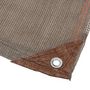 Voir la diapositive 2 :  Brise vue taupe 220g/m2 Werkapro  1 x 10m