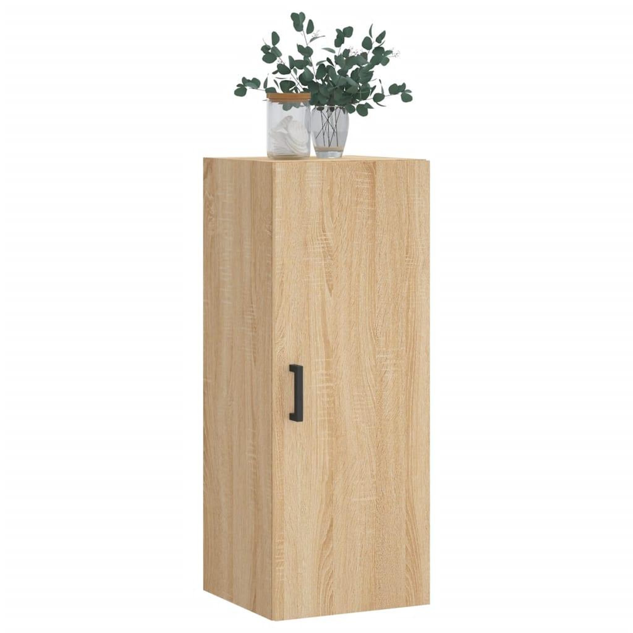 Voir la diapositive 4 : VIDAXL Armoire murale chene sonoma 34,5x34x90 cm